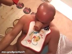Nasty hot body big boobed blonde milf