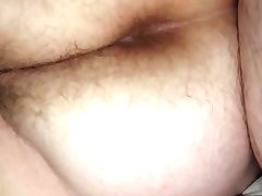 Hidden shot of her hairy asshole & hairy