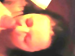Bbw sucks cock and gets a facial