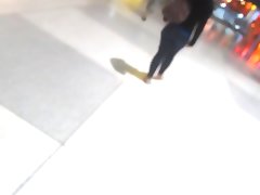 White girl with bubbly ass cheeks