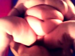 Fat chick has her pussy fucked hard pov