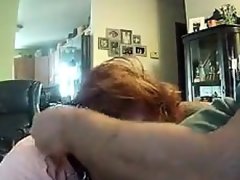 Blindfolded brunette plumper seizes the
