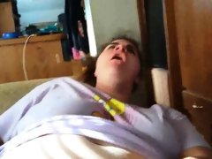 Fucking a fat teen he met on a hookup